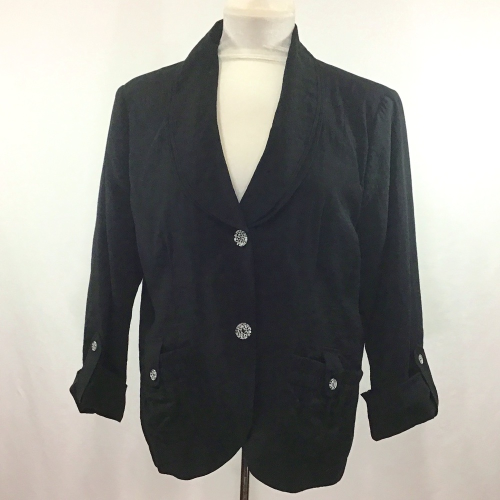 City Girl by Nancy Bolen Black Jacket